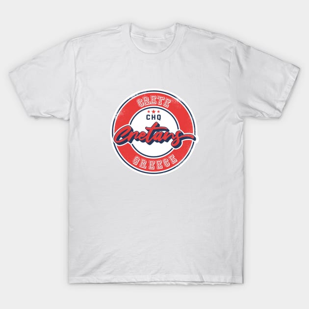 Cretans Baseball Style T-Shirt by AllinCrete